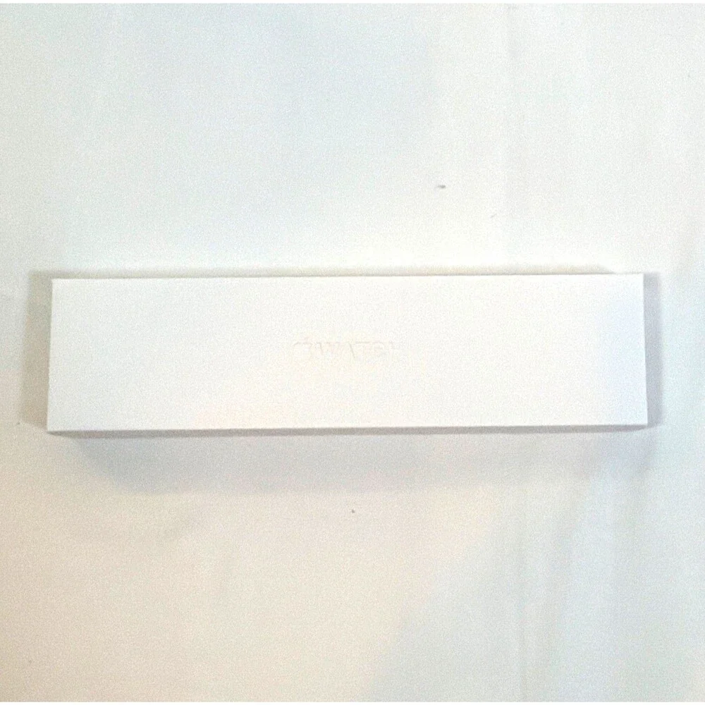 Apple Watch Sport Band 42mm White Fluoroelastomer Strap MQEJ2AM/Just A Empty Box